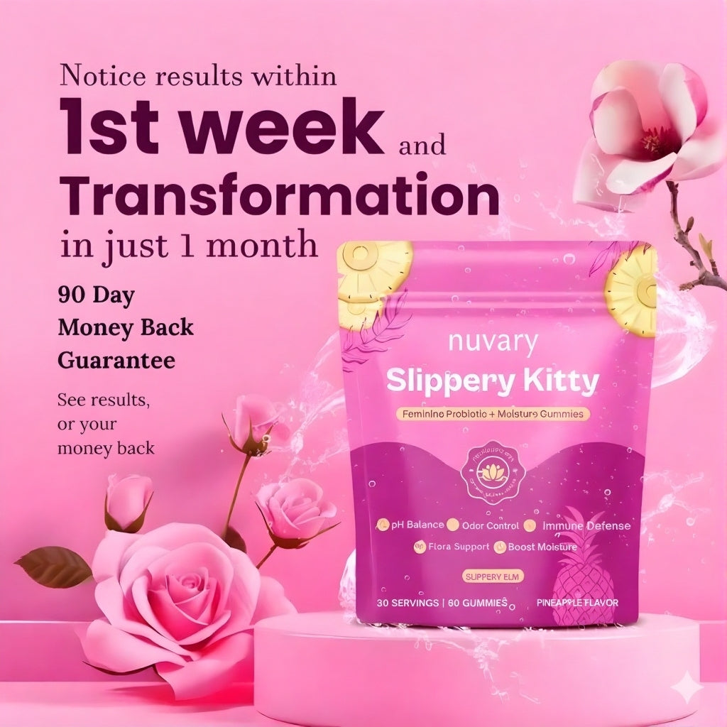 Slippery Kitty Feminine Probiotic + Moisture Gummies™