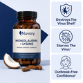 Nuvary® Monolaurin + Lysine Capsules