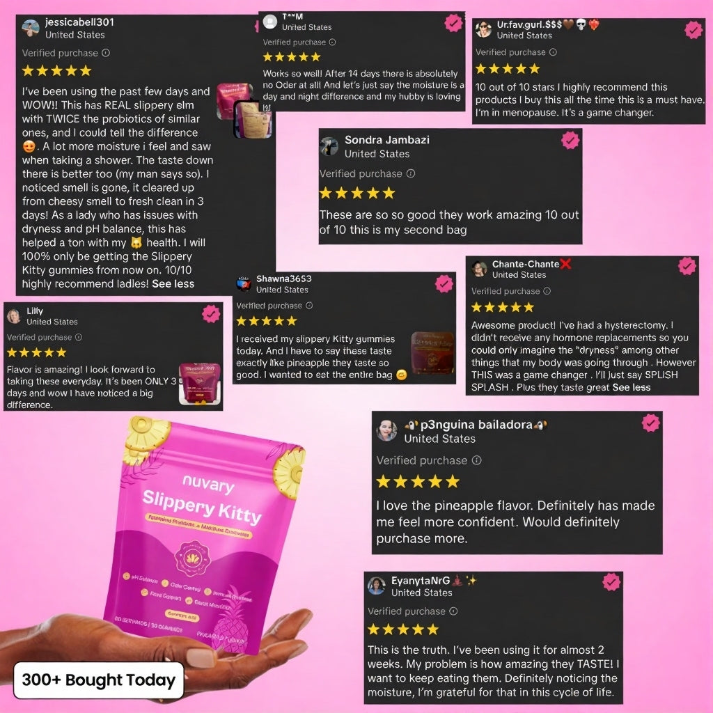 Slippery Kitty Feminine Probiotic + Moisture Gummies™