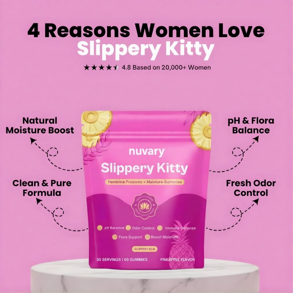 Slippery Kitty Feminine Probiotic + Moisture Gummies™
