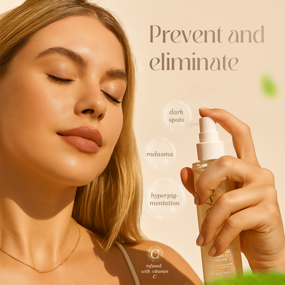 nuvary SPF 50 spray for sun protection & makeup setting