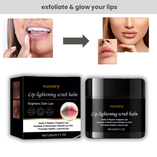 nuvary® Lip Exfoliating Sugar-Balm Scrub