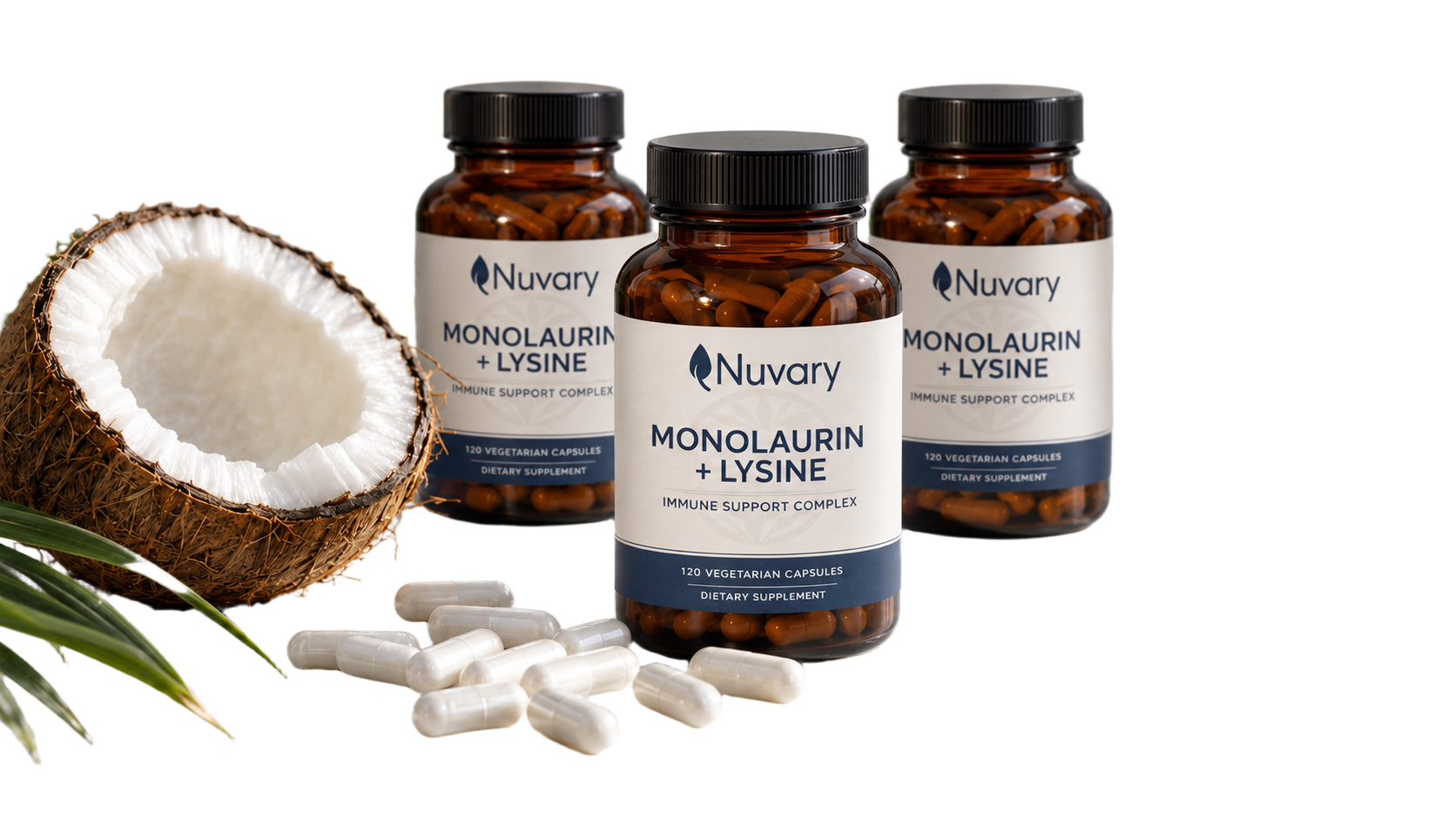 Nuvary Mono-Lysine bottles
